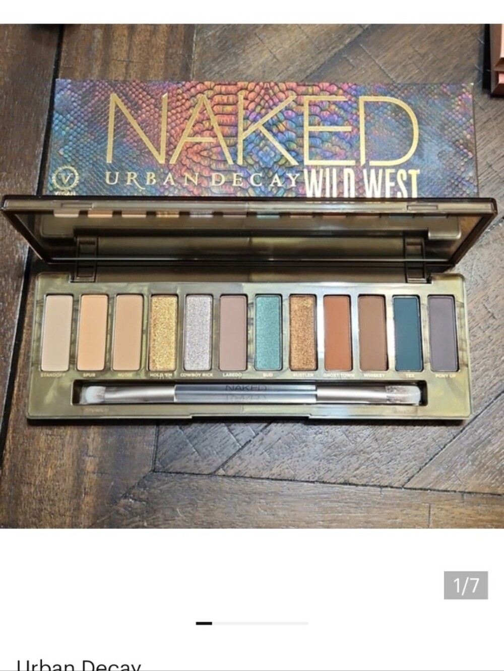 Urban Decay Naked Wild West Eyeshadow Palette NIB NEW IN BOX
